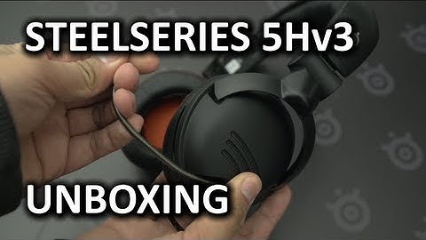 SteelSeries 5Hv3 Gaming Headset Unboxing & Overview