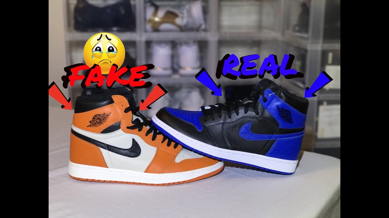 jordan 1 reverse shattered backboard real vs fake