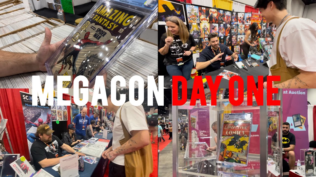 MEGACON Orlando 2025 Day One Vlog!