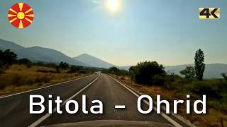 картинка: Scenic drive in North Macedonia from Bitola(Битола) to Ohrid(Охрид) |summer 2024 | 4K
