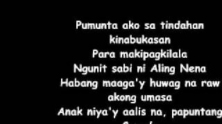 TINDAHAN NI ALING NENA eraser heads chords