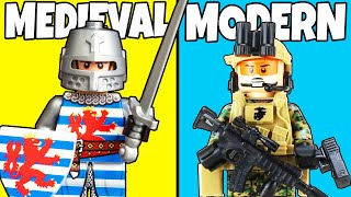 I built the Evolution of WAR in LEGO!
