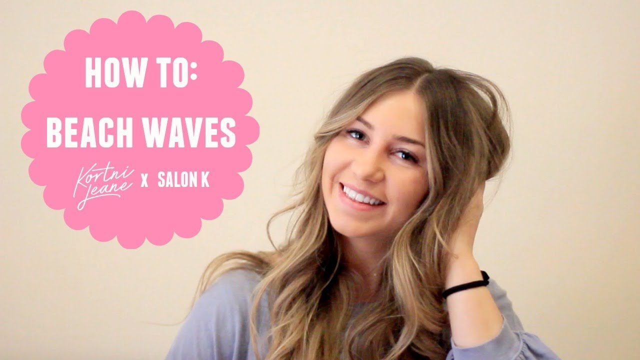 How To Beach Waves // Salon K YouTube