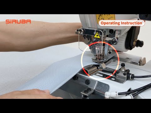 SiRUBA C007KP-CHP Pneumatic Hemming Device—Operating