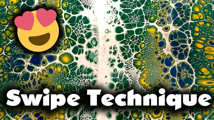 Failed It Then NAILED It! AWESOME cells in this Swipe Painting using Ready Mixed Paints