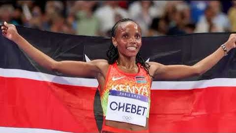 Beatrice Chebet is Victorious! #kenya Paris Olimpics 2024 live