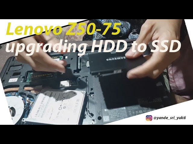 Lenovo upgrade guide - YouTube