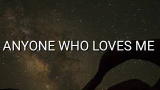 Video thumbnail of "Charlotte Cardin - Anyone Who Loves Me (Lyrics)ft."