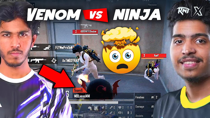 ⚡TX Ninjajod vs VENOM : Intense Fight🥵