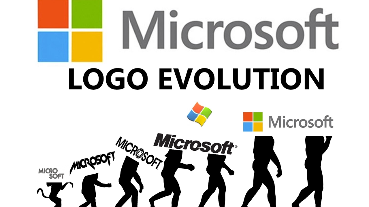 Microsoft Logo History Timeline