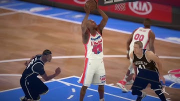 NBA 2K17 : PRIME. DERRICK COLEMAN CLIP. 93-94 WHAT IF PETROVIC LIVED NETS SQUAD Vid Coming Soon