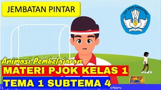 Video  Pembelajaran PJOK Kelas 1 Tema 1 Subtema 4 Permainan Keseimbangan Berjalan