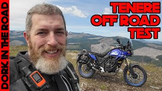 Yamaha Tenere 700 Off Road Test: New Tires, Snow Scouting, Gorgeous Overlook