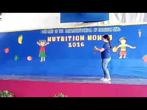 Nutrition month july 2016- Our Lady of the Holy Rosary School