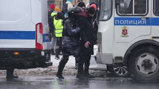Москва 31 января (документальные кадры)