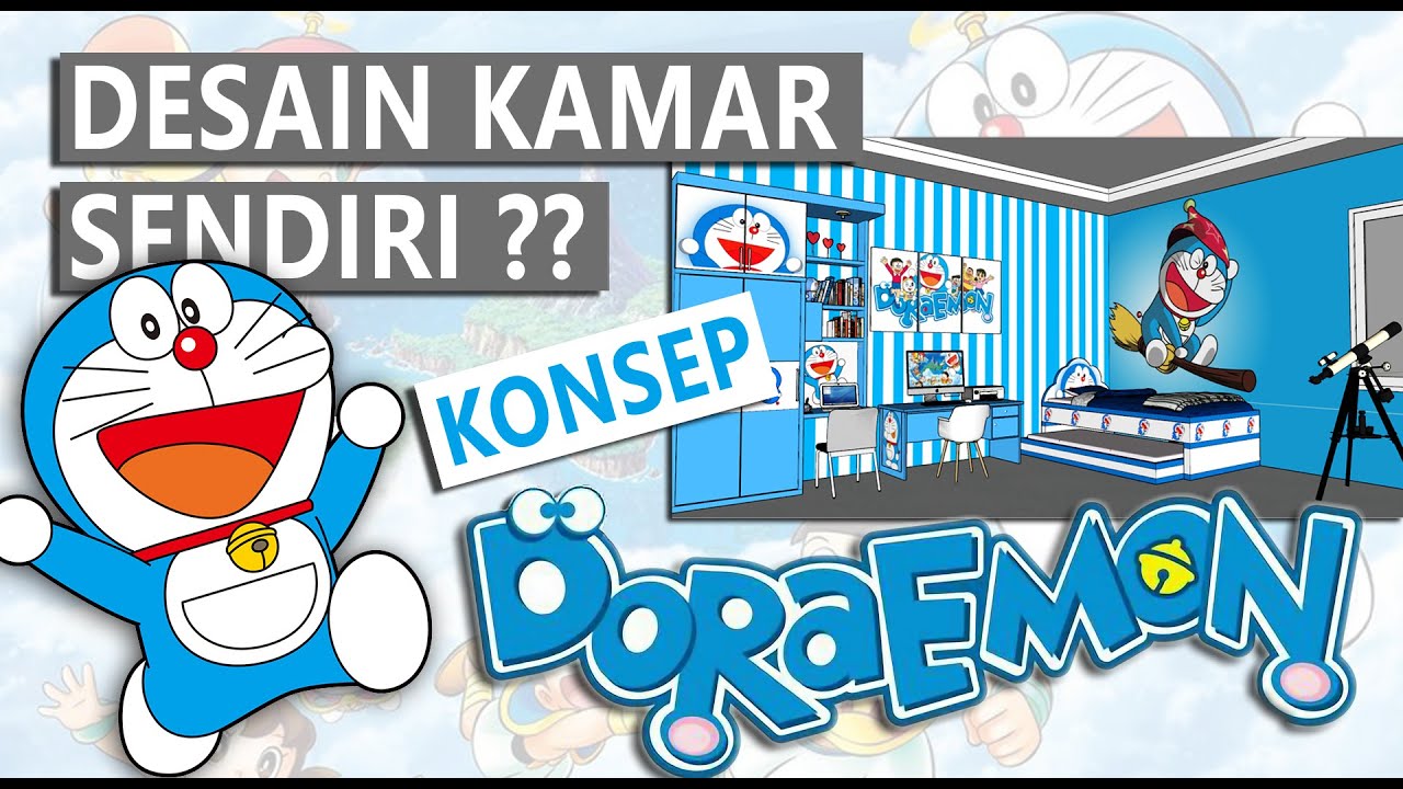  Desain  Kamar  Tidur  Style Doraemon Menggunakan Aplikasi  