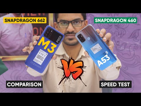 Poco M3 vs Oppo A53 Comparison | SD662 vs SD460 Speed Test | Camera Sample