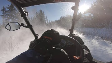 RZR RS1 In Hot Pursuit of Turbo "Creek Side Trail Powder Run" | World