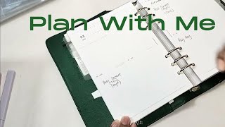 plan with me |  March week 3 | cloth & paper with notiq. #planning