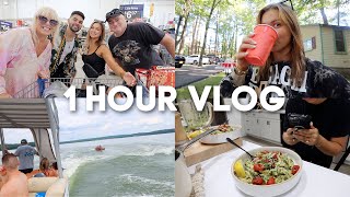 1 HOUR VLOG: family lake trip, drunk vlogging, homemade pesto & a crazy house discovery