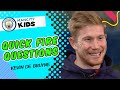 🔥 QUICK FIRE QUESTIONS 🔥 | KEVIN DE BRUYNE