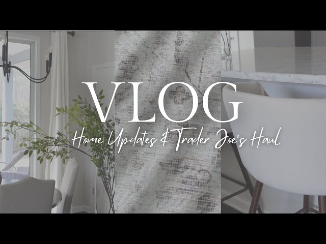 VLOG! NEW HOME DECOR +MORE! #newhome #homeupdates 