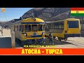 Cab Ride Atocha Tupiza Oruro Villazón Line Ferroviaria Andina Bolivia Train Driver S View 4K 