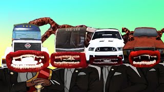 Spider Truck Eater & Bus Eating & Car Eating - Coffin Dance Meme ( COVER )
