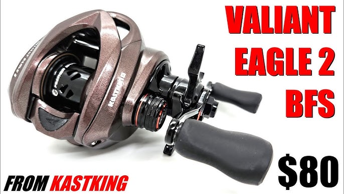 KastKing Valiant Eagle II spinning reel review. A tiny beast on a