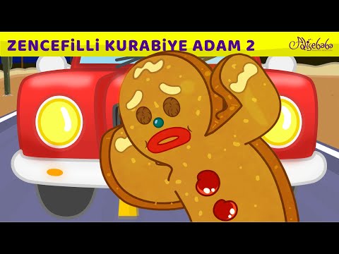 Zencefilli Kurabiye Adam Şehirde - Adisebaba çizgi film masallar