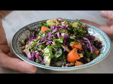 Video: Cabbage Salad With Orange Sauce