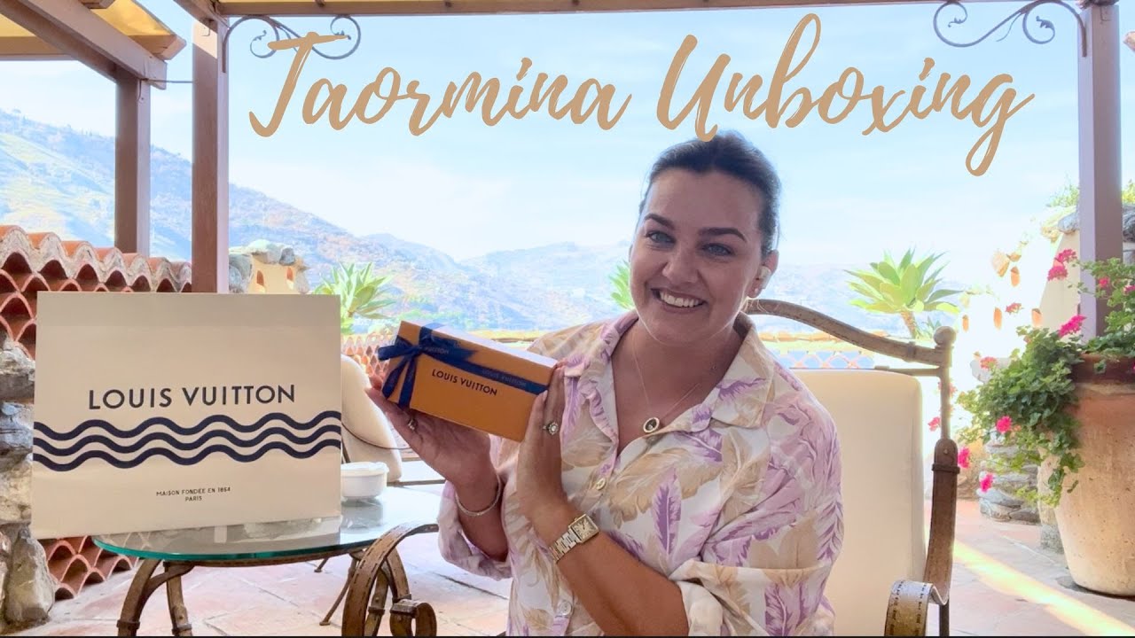 DREAM LOUIS VUITTON UNBOXING IN TAORMINA, SICILY ✨ 