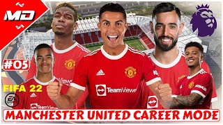 FIFA 22 MANCHESTER UNITED CAREER MODE | LEICESER CITY - LEAGUE MATCH DAY 08 | 5