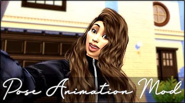 SIMS 4 l POSE ANIMATION MOD l How to install the sims 4 pose player