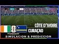 ⚽ Côte d'Ivoire - Curaçao | Coupe du Monde 2026 | Simulation réaliste et prédiction (Gameplay)