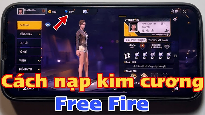Hướng dẫn cách nạp tiền vào game free fire Informational năm 2024