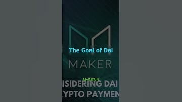 Dai stablecoin in 30 seconds #DAI