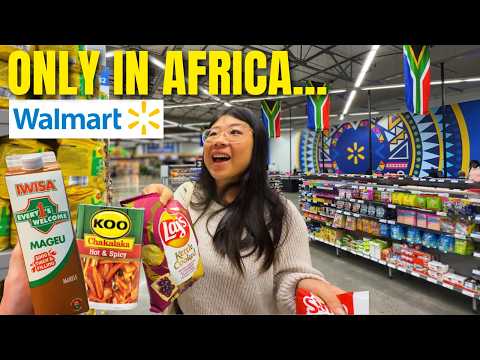 Full Supermarket tour in SOUTH AFRICA (expensive?)