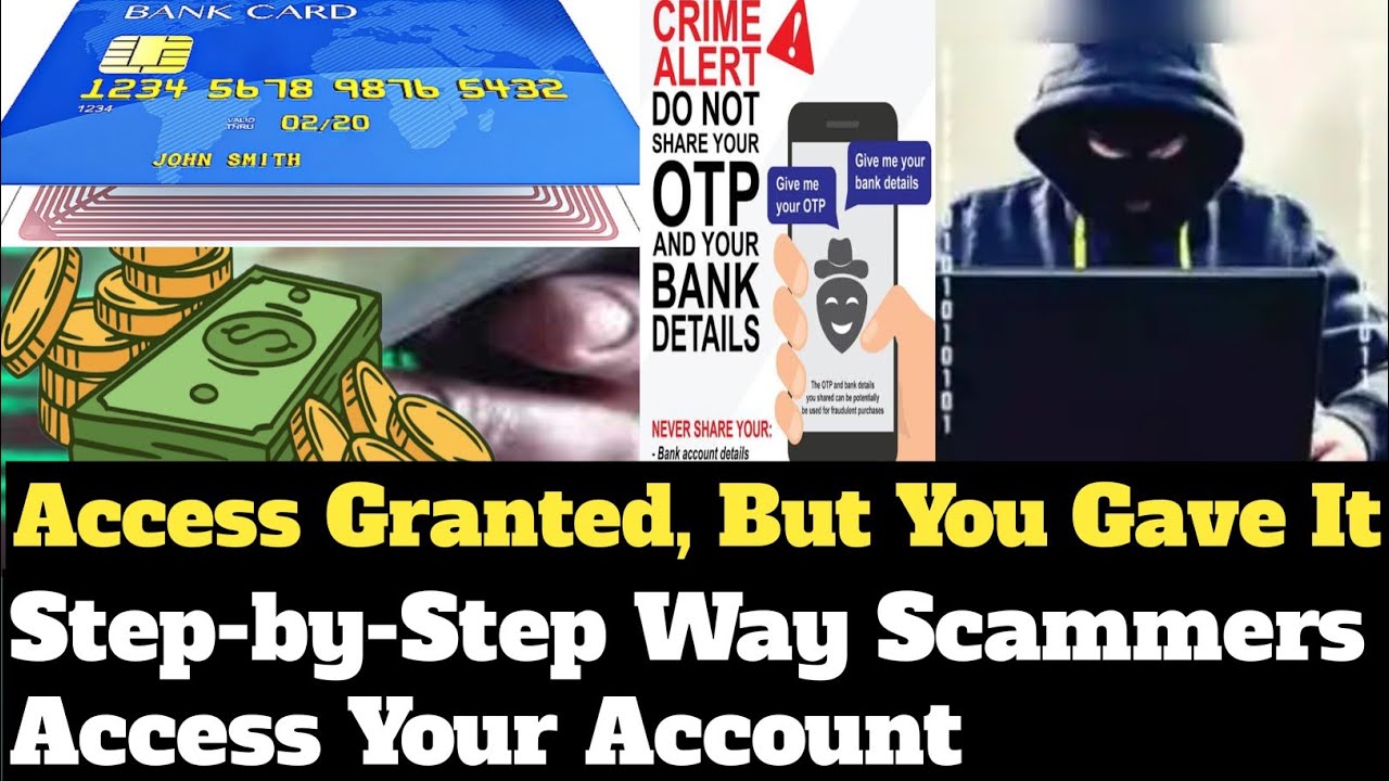 How Scammers collect Your Information And Steal Your Money 