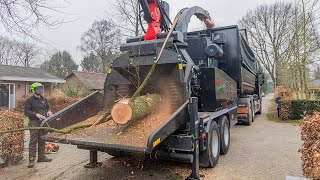 Ufkes Greentec 952MEGA Motor | van Asselt Boomverzorging | Versnipperen | Woodchipper | Holzhäcksler