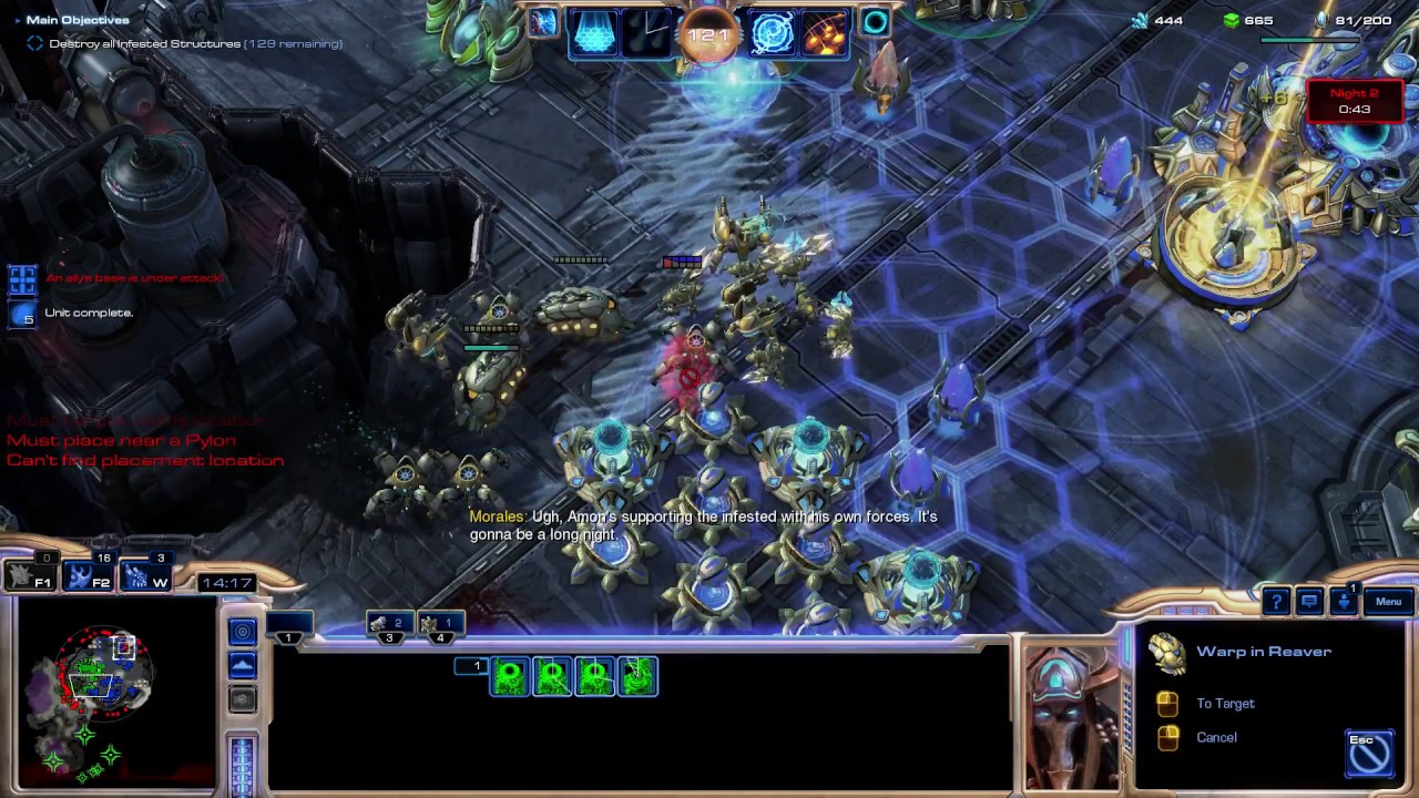 Starcraft интерактивная карта