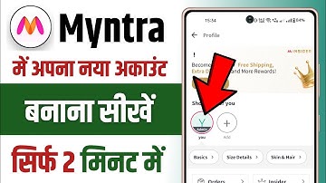 Myntra App Me Account Kaise Banaye || How To Create Myntra Id