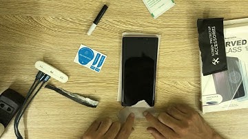 Hướng dẫn dán cường lực UV cho điện thoại màn hình cong chuẩn nhất
