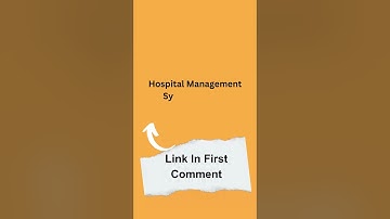 Hospital Management System Project  | Class 12