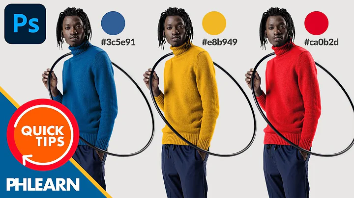 Change Any Color into a Specific Color in Photoshop | Quick Tips!