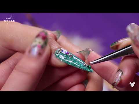3D Nail Art Inspired By Disney’s Aladdin | Disney Style