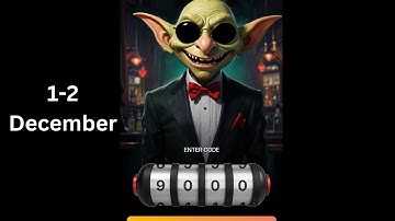 1 December Goblin Mine Game Code | Goblin Mine Game VIP Code | Goblin Mine Game Daily Code