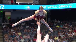 : THE WORLD GAMES 2022 | Acrobatic Women's Group Champions