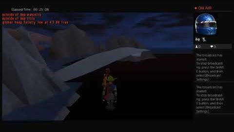 Jak 3 stream #7, debug mode fun