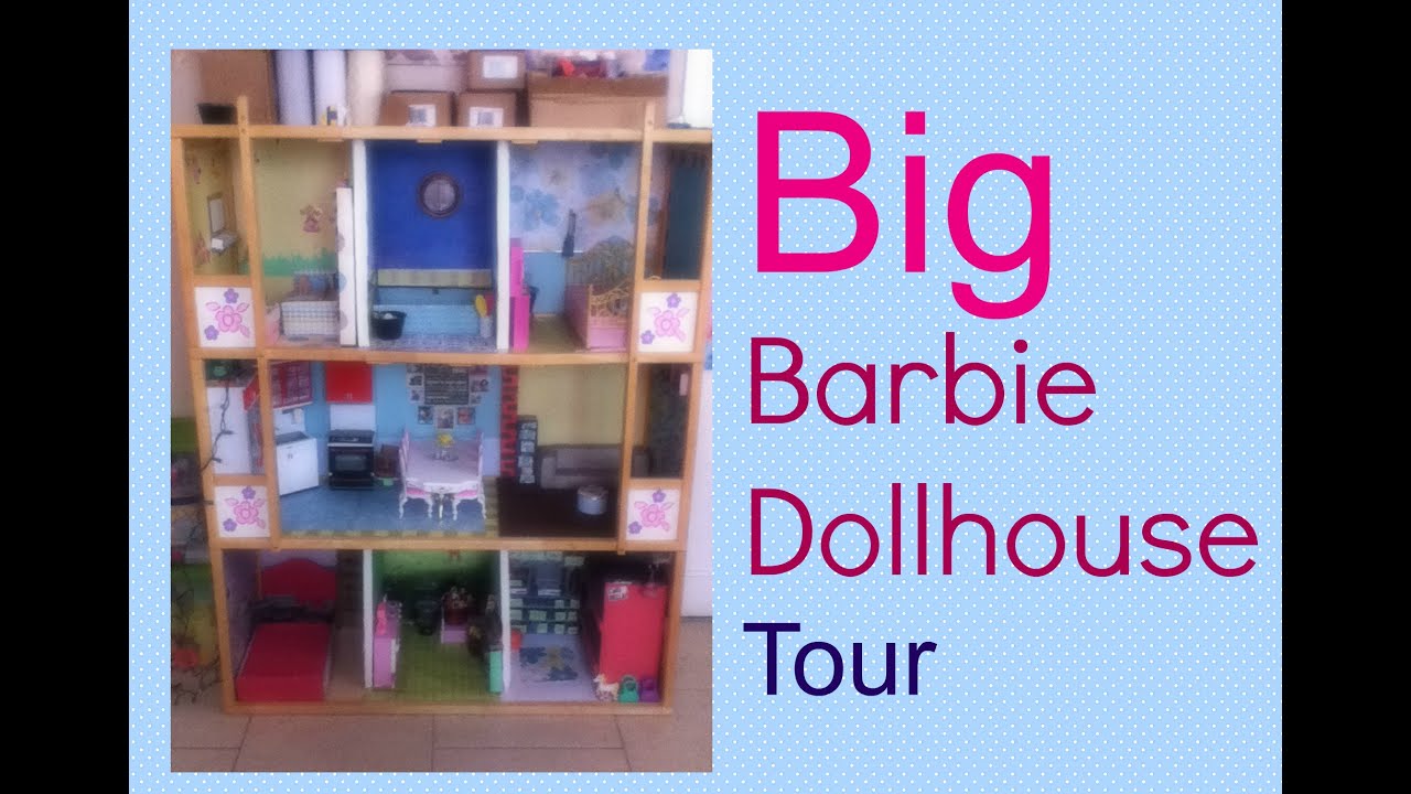 Big Barbie Dollhouse Tour! YouTube